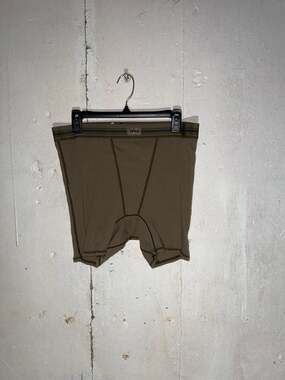 SKIMS Cotton Rib Boxer in Army